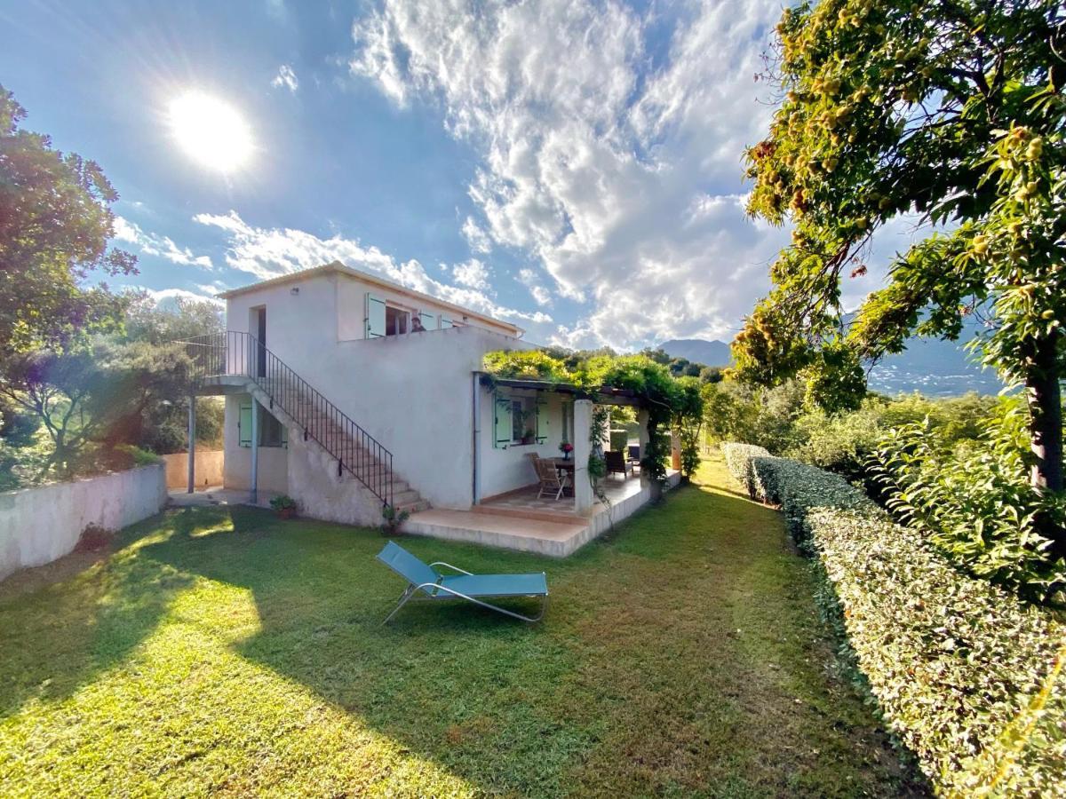 Villa vue mer dans nature protégée, plage à 1,5 km Cervione Esterno foto