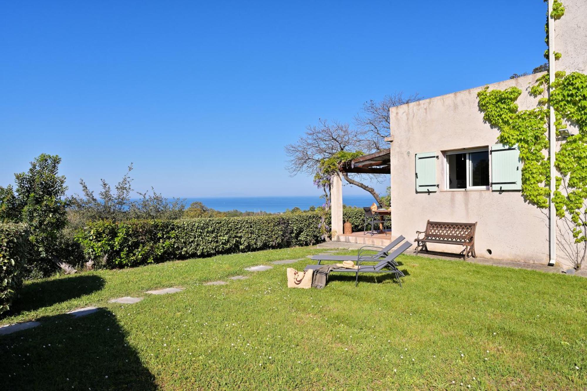 Villa vue mer dans nature protégée, plage à 1,5 km Cervione Esterno foto