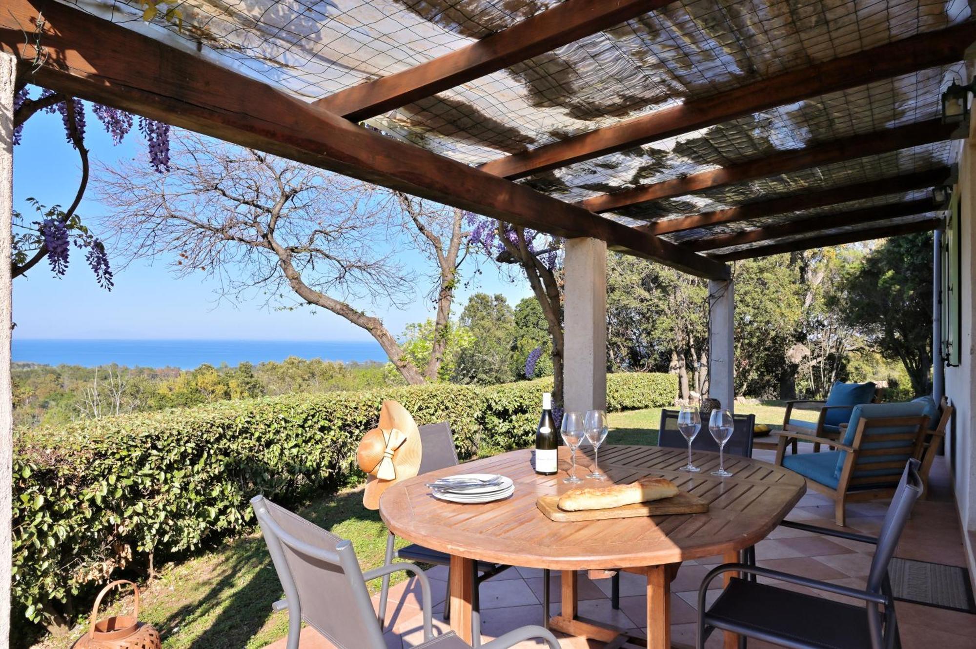 Villa vue mer dans nature protégée, plage à 1,5 km Cervione Esterno foto